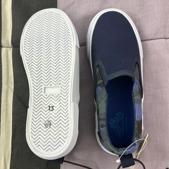 Navy shoes little boys - Picture 3 of 5